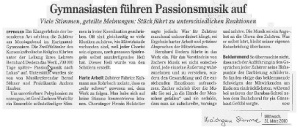 Passionsmusik